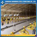 Showhoo China pre-hechos de acero galvanizado galpón granja de aves de corral en malasia